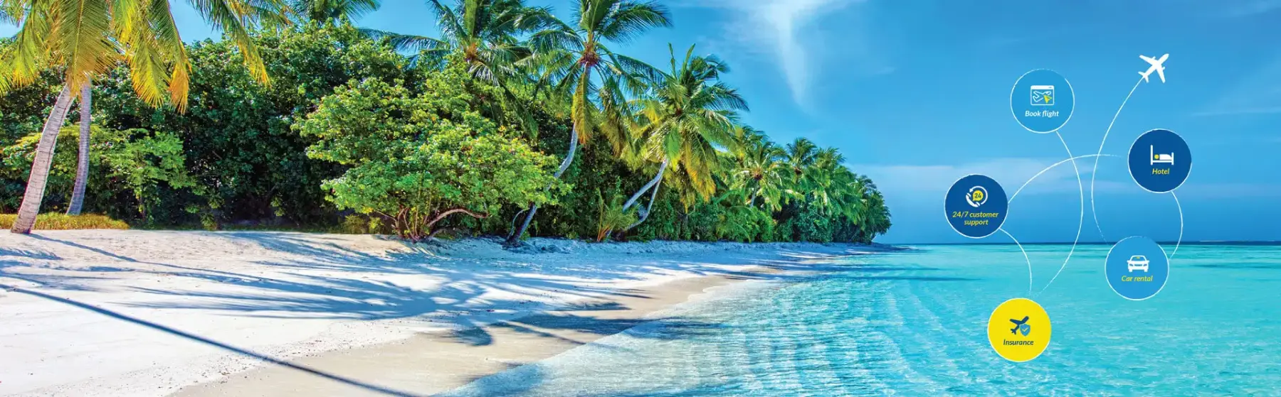 Flights, hotels and more - all in one package.